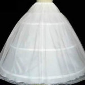 Little girls hula skirt style petticoat